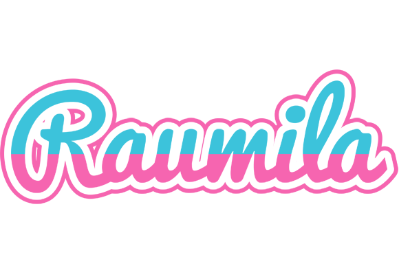 Raumila woman logo