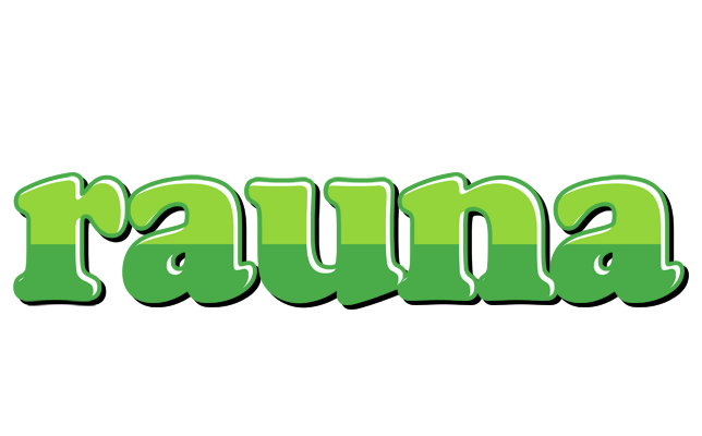 Rauna apple logo