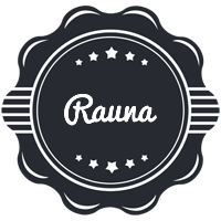 Rauna badge logo