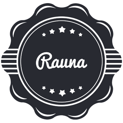 Rauna badge logo