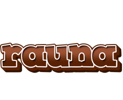 Rauna brownie logo