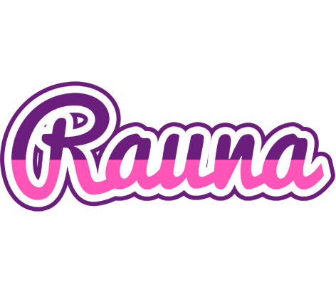 Rauna cheerful logo