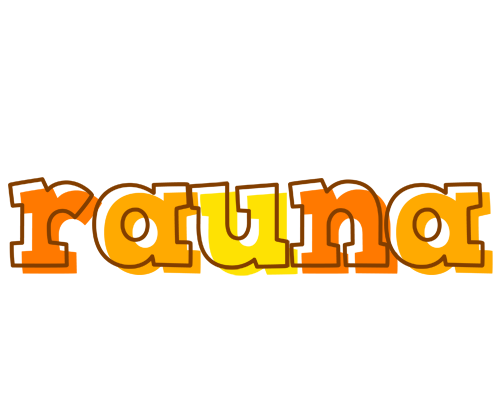 Rauna desert logo
