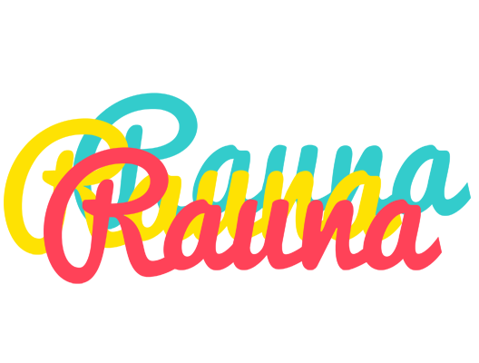 Rauna disco logo