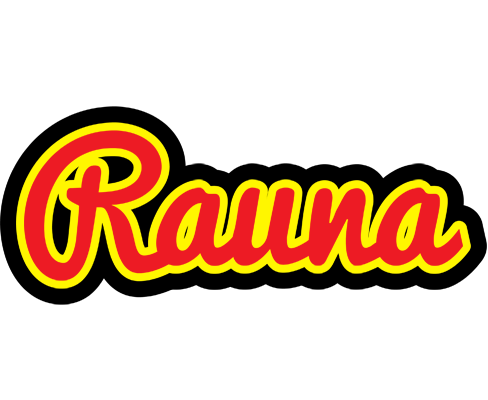 Rauna fireman logo