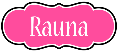 Rauna invitation logo