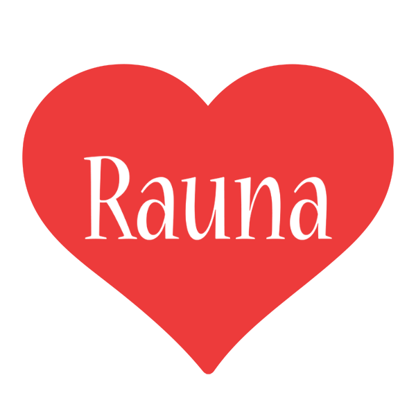 Rauna love logo
