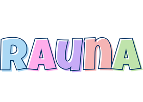 Rauna pastel logo
