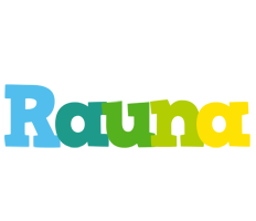 Rauna rainbows logo