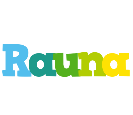 Rauna rainbows logo