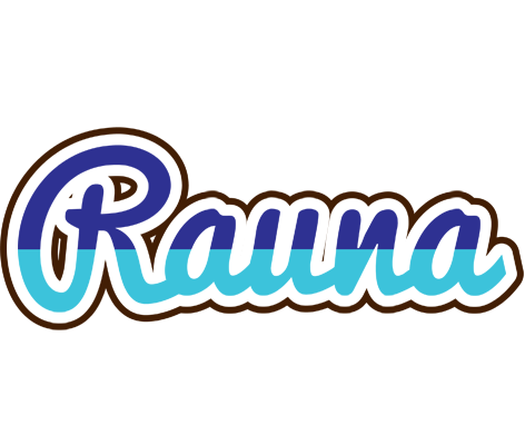 Rauna raining logo