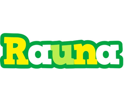 Rauna soccer logo