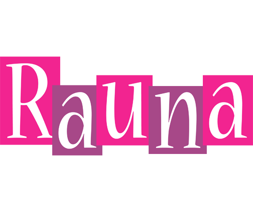Rauna whine logo