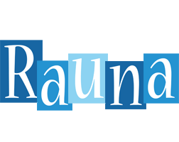 Rauna winter logo