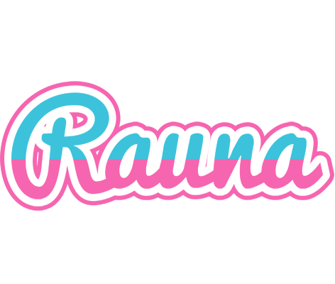 Rauna woman logo