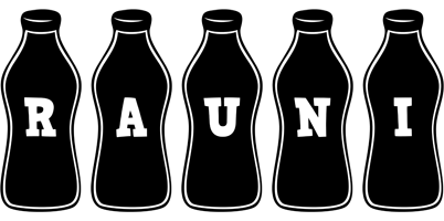 Rauni bottle logo