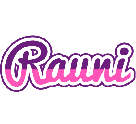 Rauni cheerful logo