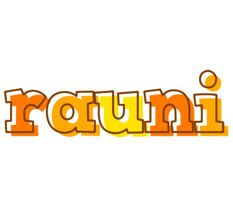 Rauni desert logo