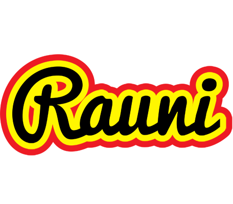 Rauni flaming logo