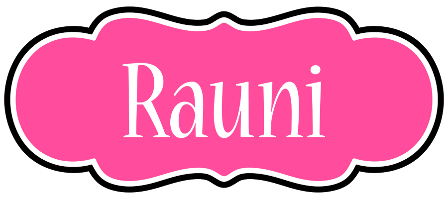Rauni invitation logo