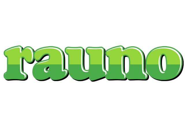 Rauno apple logo