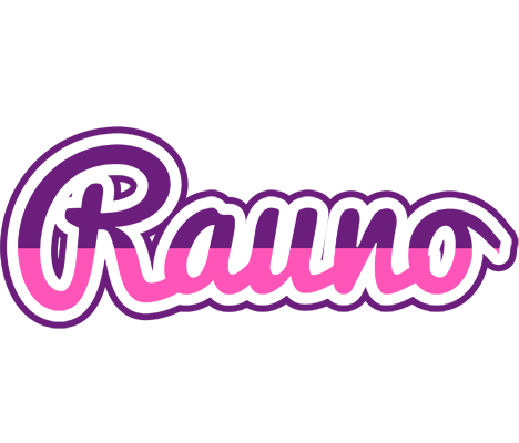 Rauno cheerful logo
