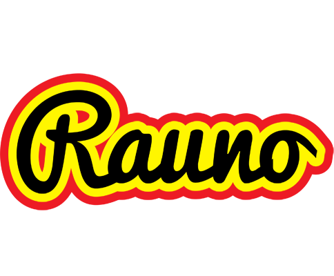 Rauno flaming logo