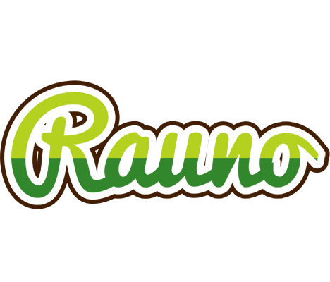 Rauno golfing logo