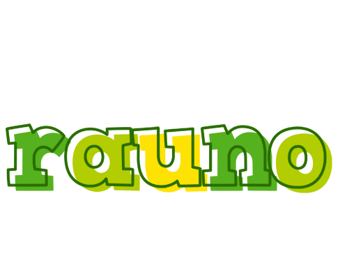 Rauno juice logo