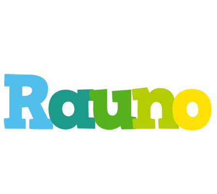 Rauno rainbows logo