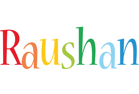 Raushan birthday logo