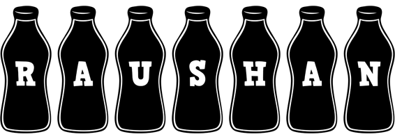 Raushan bottle logo