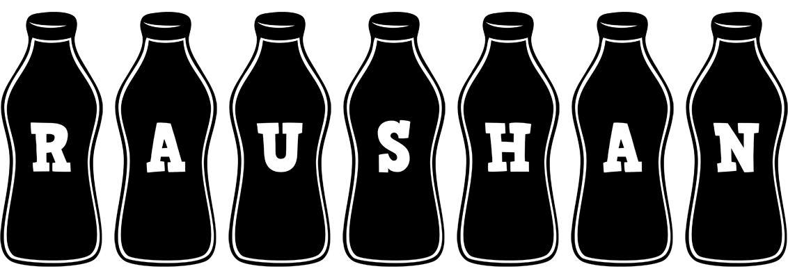 Raushan bottle logo