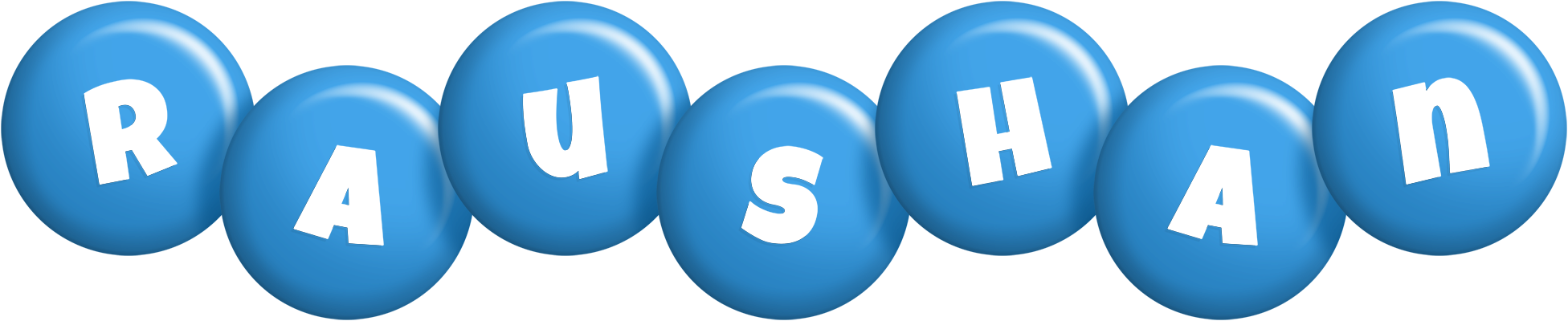 Raushan candy-blue logo