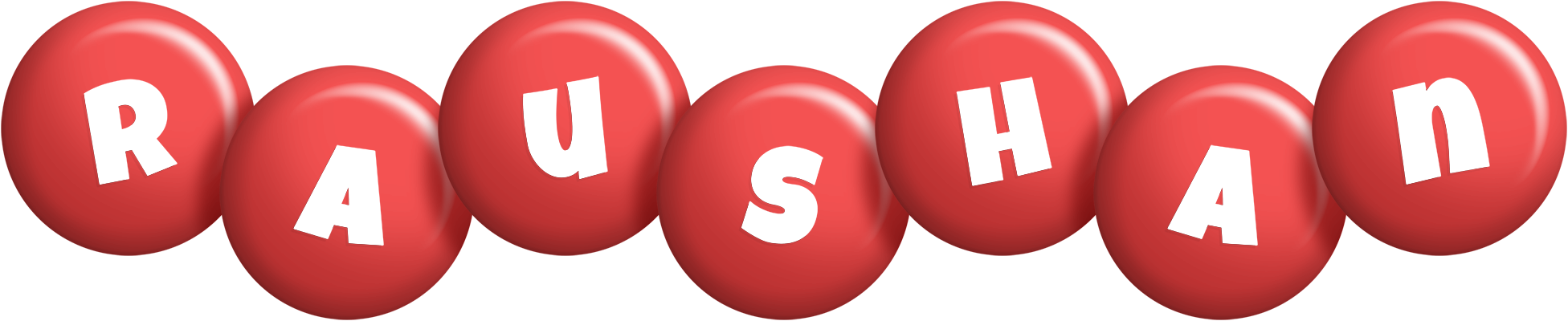 Raushan candy-red logo