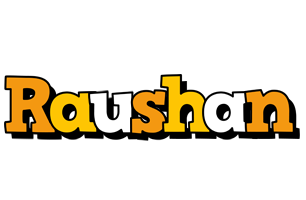 Raushan cartoon logo