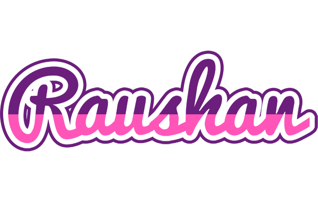 Raushan cheerful logo