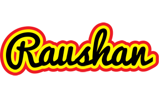 Raushan flaming logo