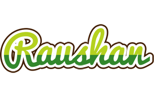 Raushan golfing logo
