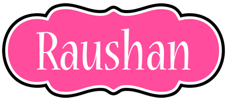 Raushan invitation logo