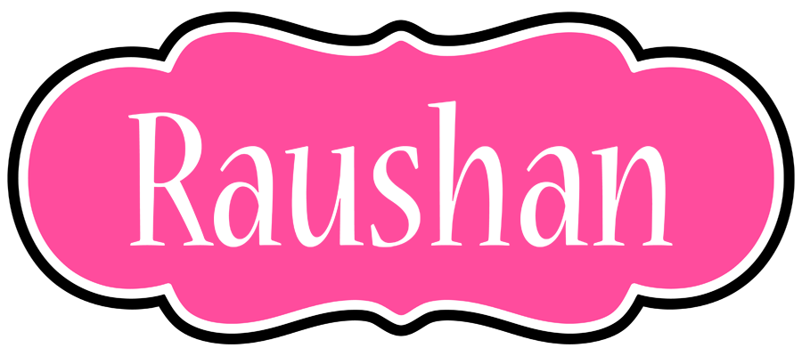 Raushan invitation logo