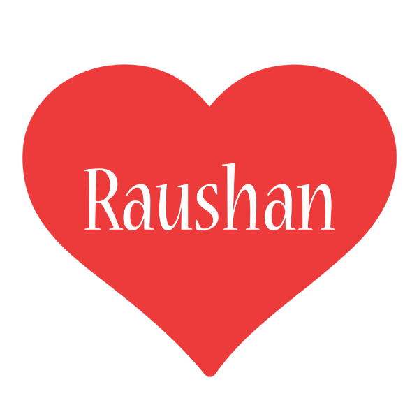 Raushan love logo
