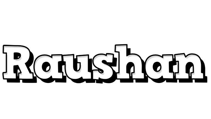Raushan snowing logo