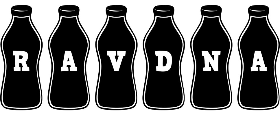 Ravdna bottle logo