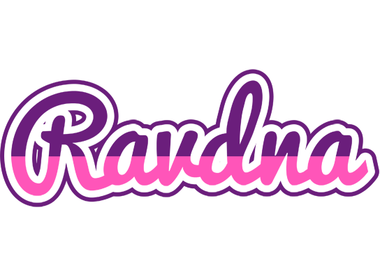 Ravdna cheerful logo