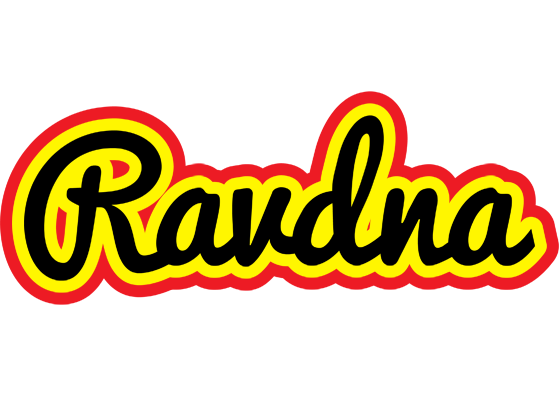 Ravdna flaming logo