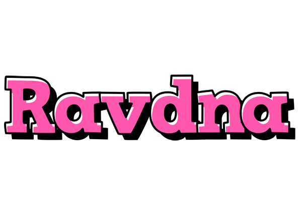 Ravdna girlish logo