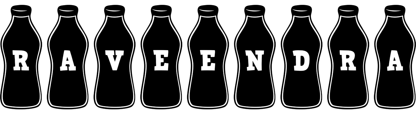 Raveendra bottle logo