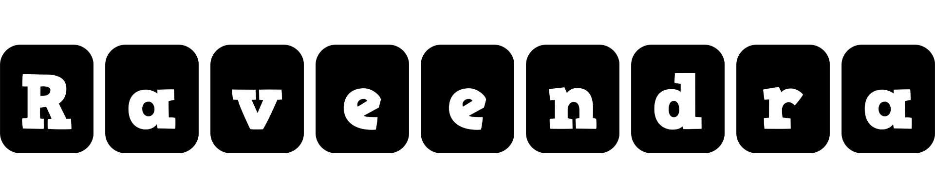 Raveendra box logo