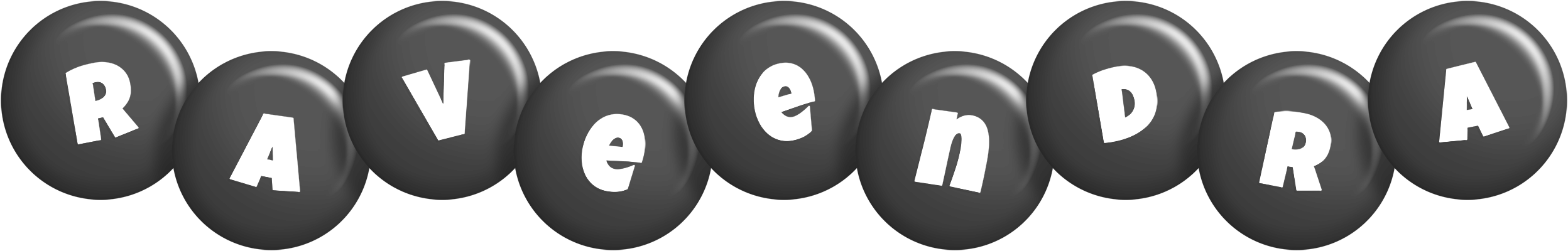 Raveendra candy-black logo
